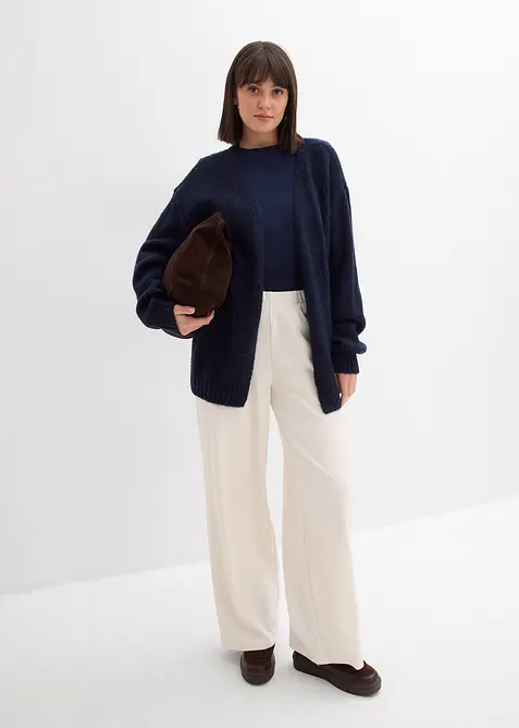 Oversized grof gebreid vest, bonprix