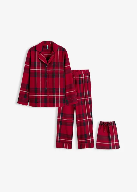 Geweven flanellen pyjama, bonprix