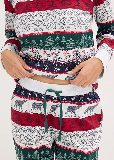 Pyjama van zacht katoen met geschenktasje, bonprix
