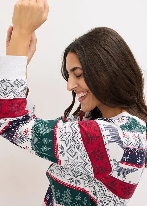 Pyjama van zacht katoen met geschenktasje, bonprix