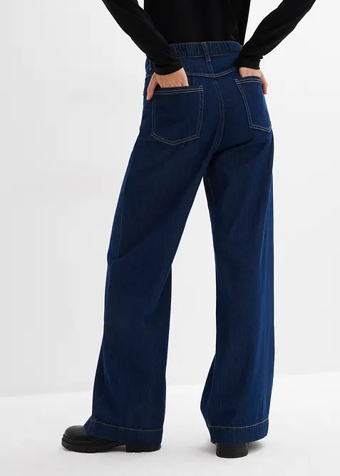 Loose fit straight jeans, high waist, bonprix