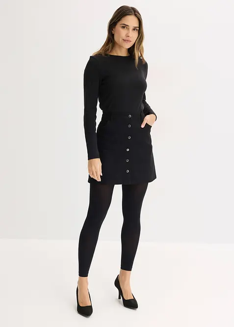 Legging 50 den met comfortabele tailleband (set van 2), bonprix