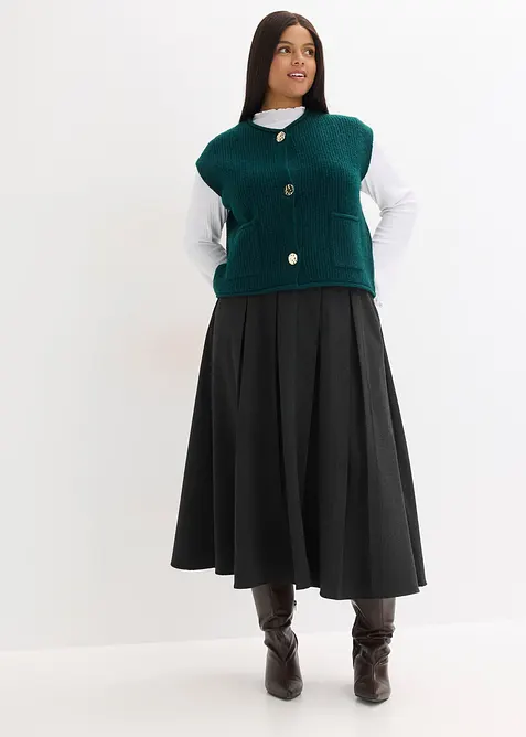 Vest met decoratieve knopen, bonprix