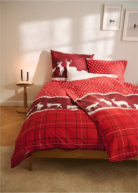 Dekbedovertrek met elanden, bonprix