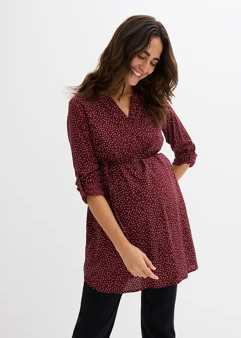 2-in-1 zwangerschapsjurk van soepele viscose, bonprix