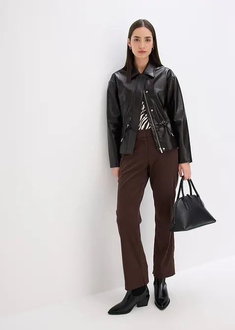 Imitatieleren jas, bonprix