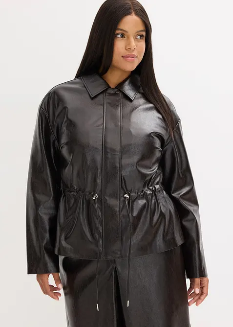 Imitatieleren jas, bonprix