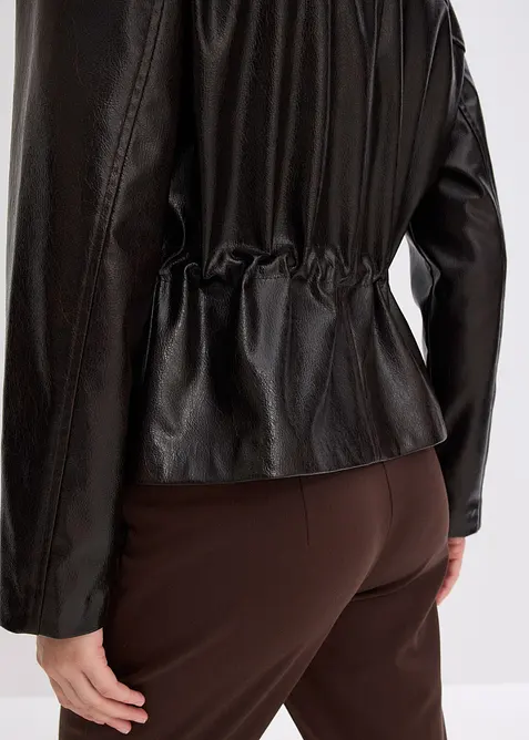 Imitatieleren jas, bonprix