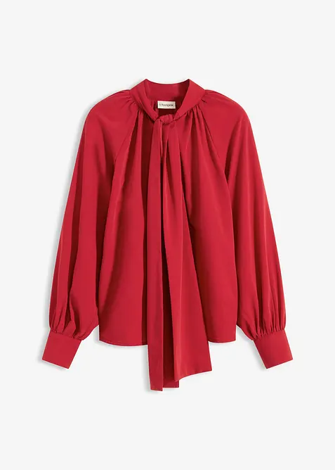 Blouse met strik, bonprix