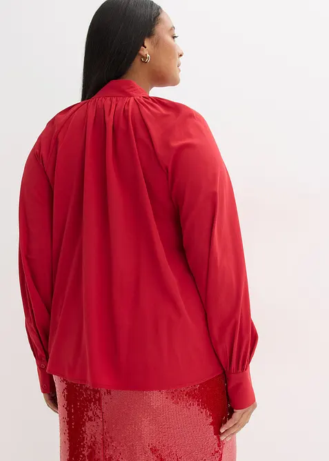 Blouse met strik, bonprix