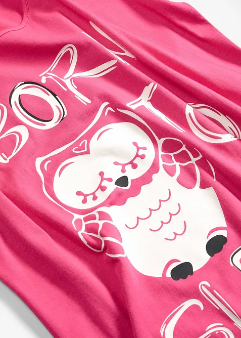 Kort nachthemd van biologisch katoen, bonprix