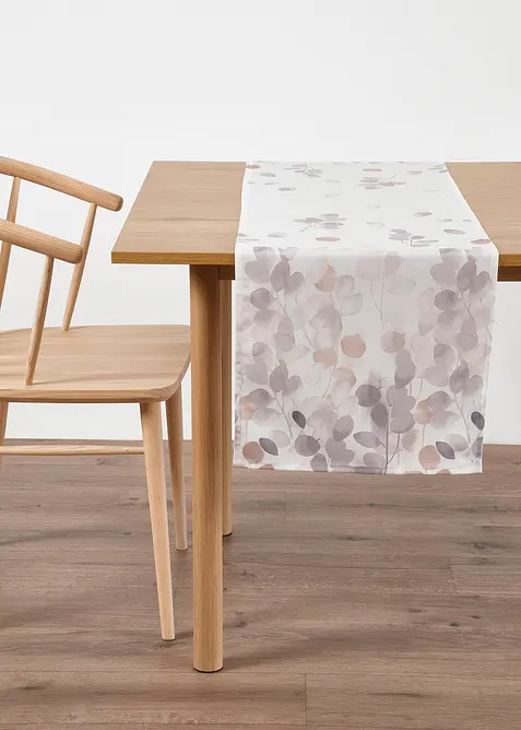 Gedessineerde tafelloper, waterafstotend, bonprix