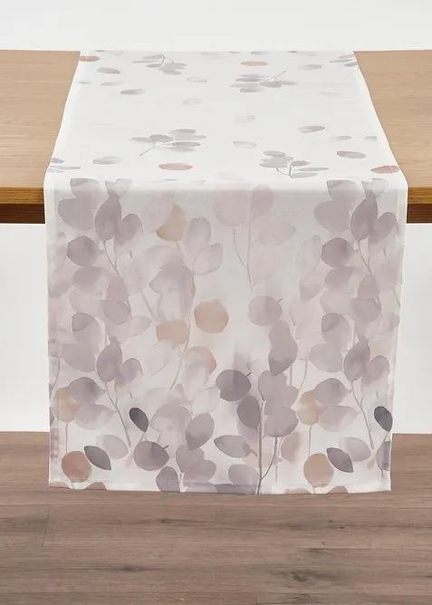 Gedessineerde tafelloper, waterafstotend, bonprix