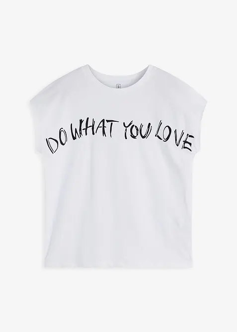 Oversized shirt van puur katoen, bonprix