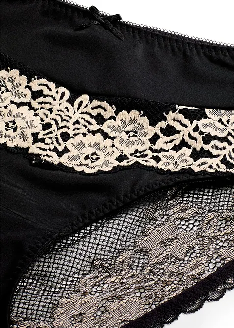 Maxislip met sierlijk kant, bonprix