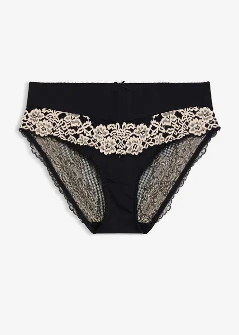 Maxislip met sierlijk kant, bonprix