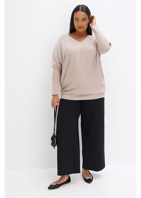 Trui met strass, bonprix