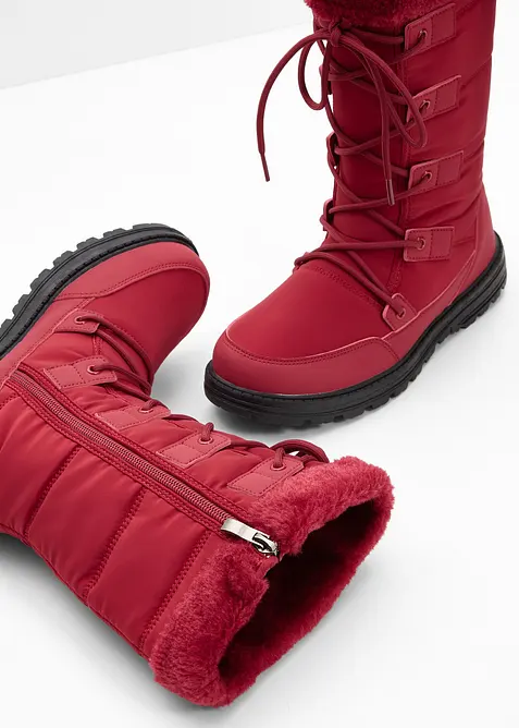 Winterboots met veters, bonprix