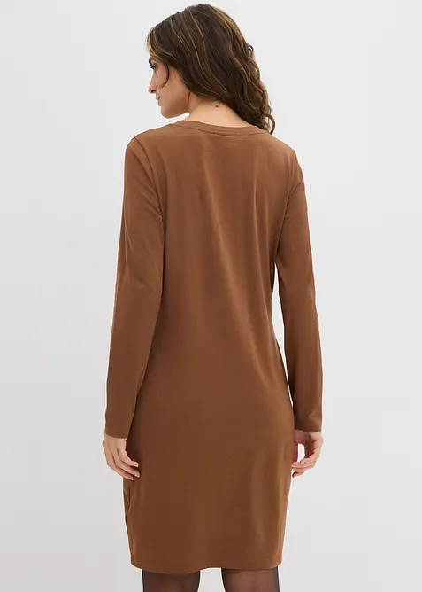 Jersey jurk (set van 2), bonprix