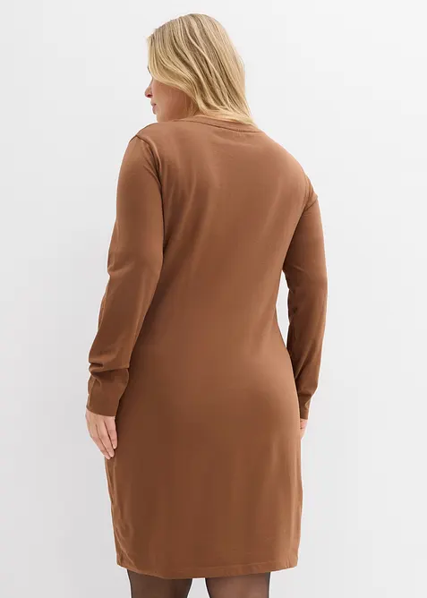 Jersey jurk (set van 2), bonprix