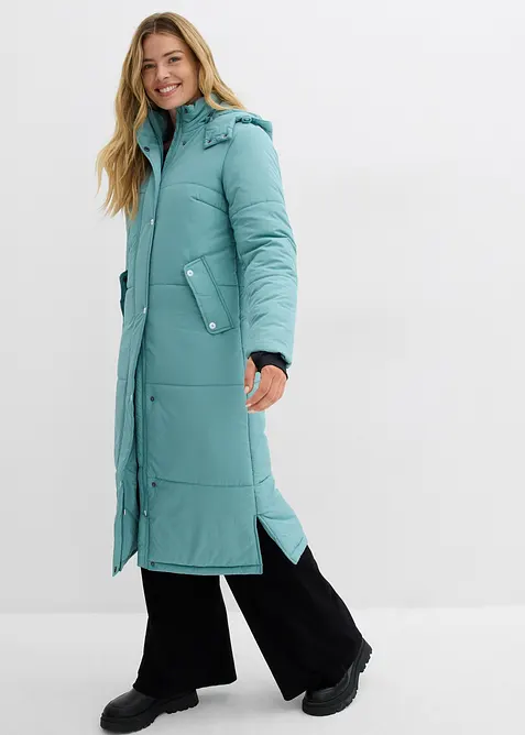 Lange, gewatteerde outdoor jas met isolerende warmtetechnologie, bonprix