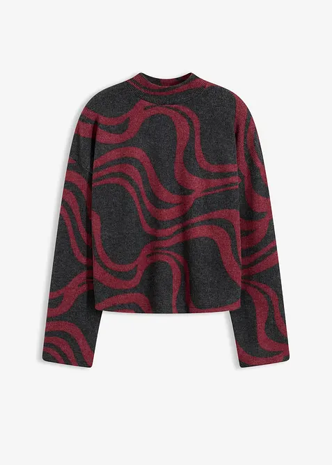 Zacht, geribd shirt, bonprix