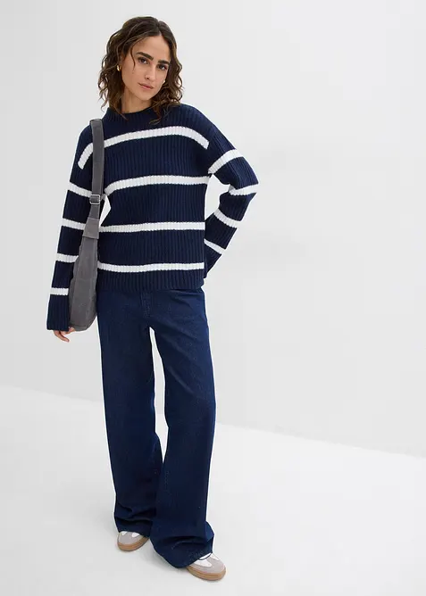 Gestreepte trui, bonprix