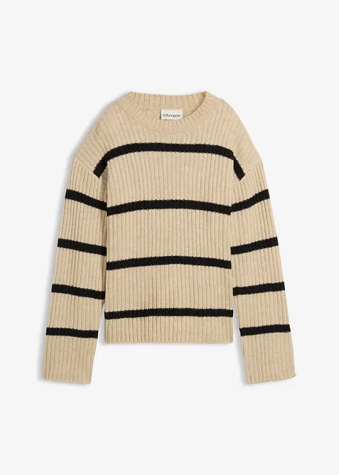 Gestreepte trui, bonprix