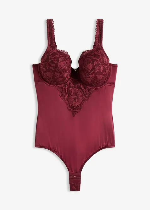 Stringbody met gewatteerde schouderbandjes, bonprix