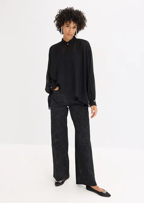 Tuniek van chiffon, bonprix