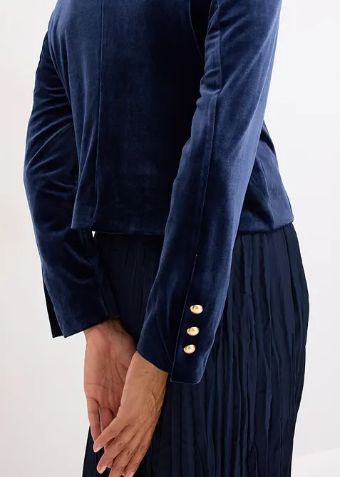 Fluwelen jas, bonprix