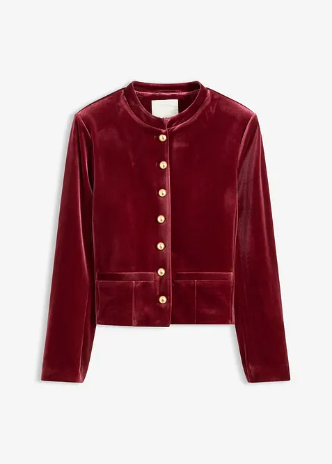 Fluwelen jas, bonprix