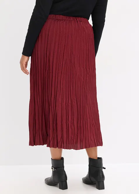 Maxi rok van crash satijn, bonprix