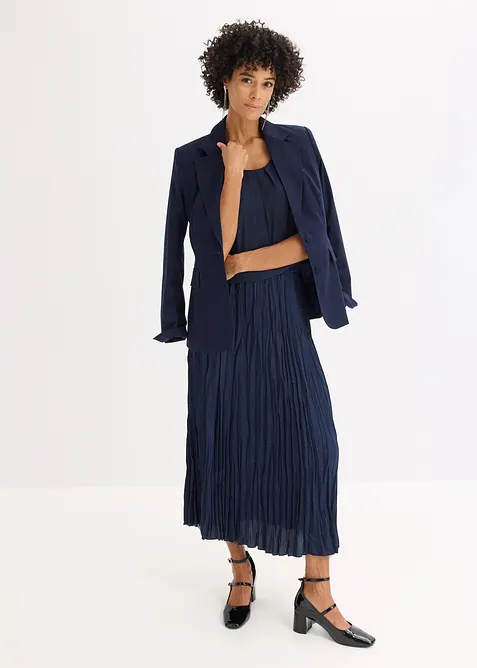 Maxi rok van crash satijn, bonprix