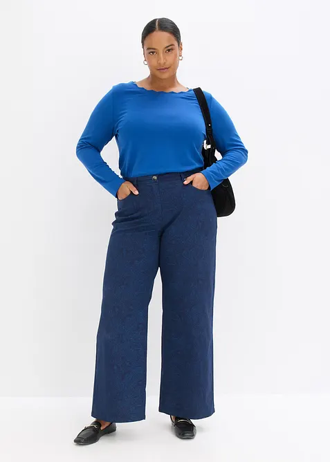 Shirt met golfranden van Punto di Roma, bonprix