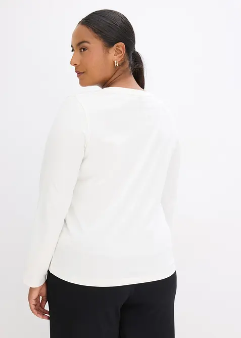 Longsleeve met opvallende print, bonprix