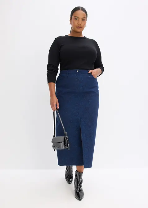 Stretchrok van katoen, bonprix