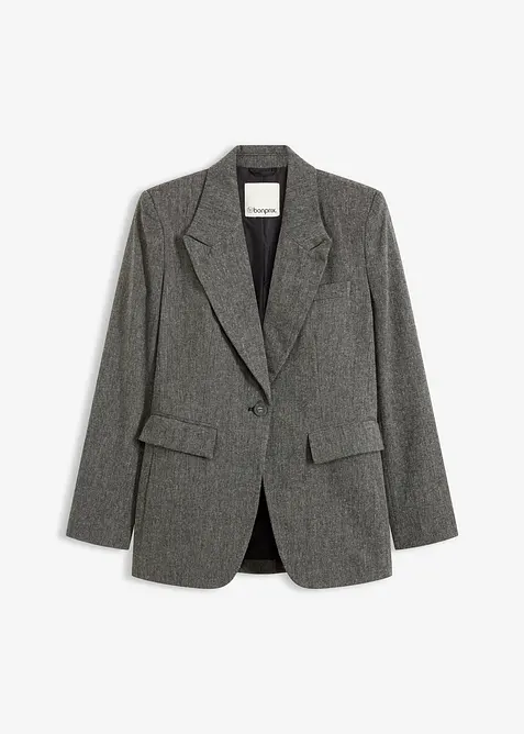 Blazer in tweed look, bonprix