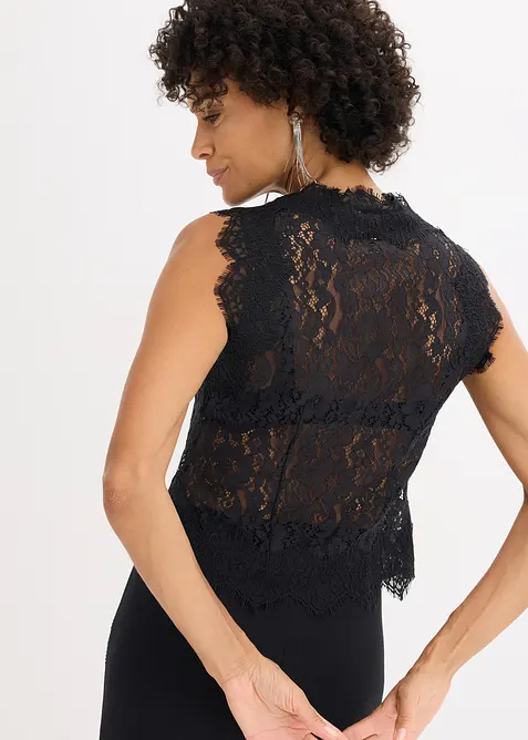 Kanten vest, bonprix