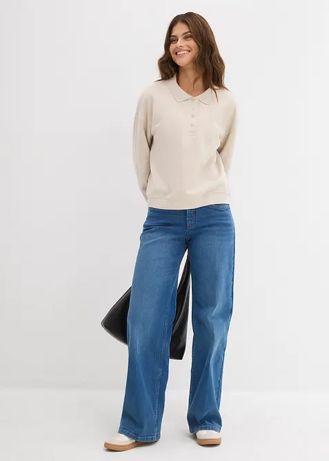 Sweater van biologisch katoen, bonprix