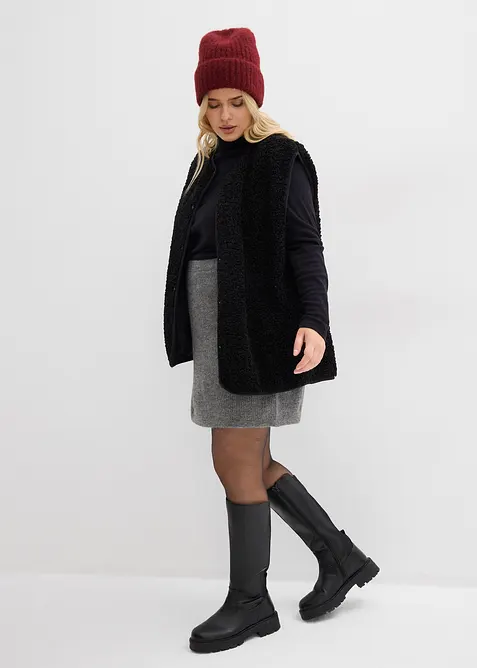 Korte gebreide rok, bonprix