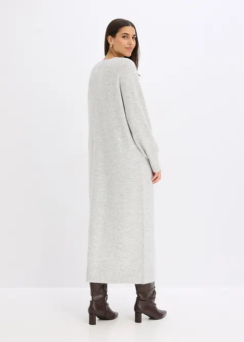 Gebreide oversized midi jurk, bonprix