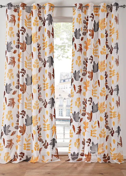 Gordijn met gerecycled polyester (1 stuk), bonprix