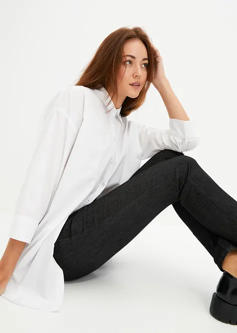 Super stretch jeans van licht materiaal, bonprix