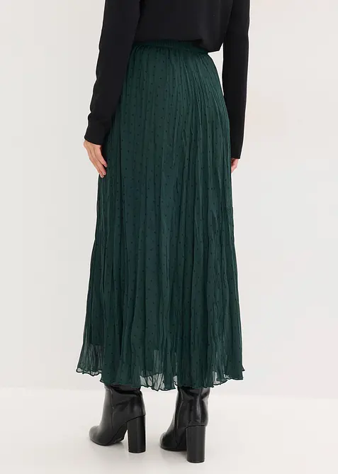 Chiffon rok in crashed look, bonprix