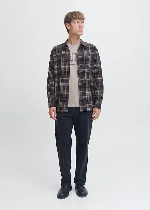 JJ REBEL Flanellen overhemd van puur katoen, J&J Rebel