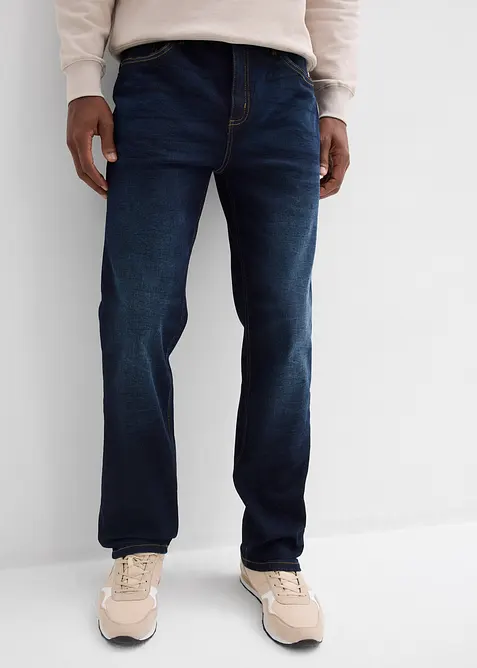 Classic fit stretch jeans, straight, bonprix