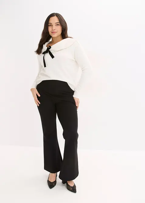 Oversized carmen trui, bonprix