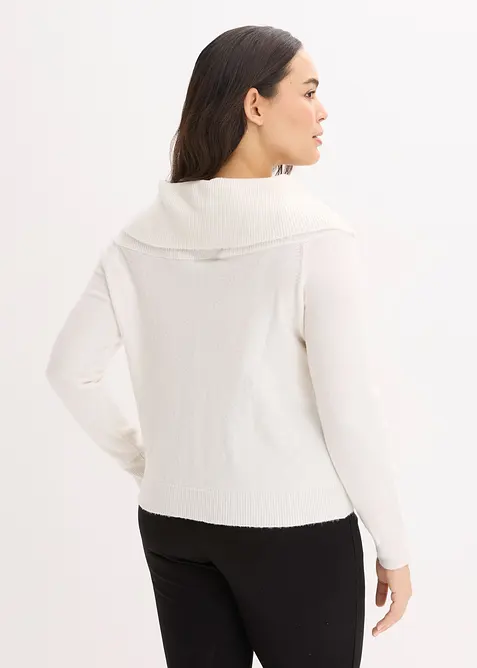 Oversized carmen trui, bonprix