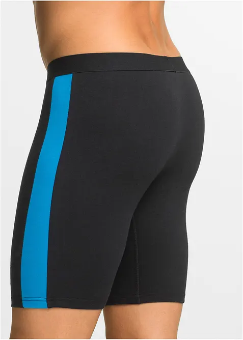 Strakke lange boxer met katoen (set van 2), bonprix
